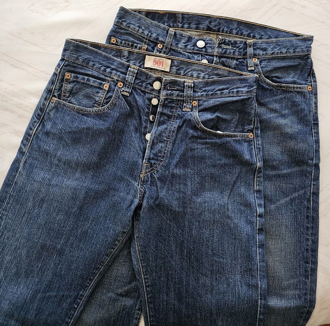 LEVIS 501 Men s Fashion Bottoms Jeans on Carousell