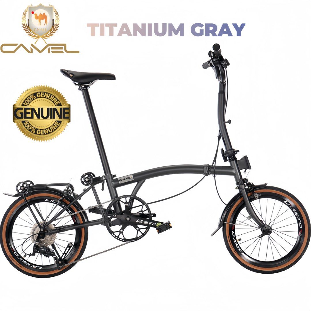 Limited time Promotion AUTHENTIC CAMEL Trifold 20 16 ultralight 9 Speeds bike Shimano gear Adults bike