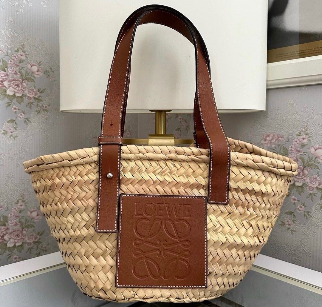 Loewe Woven Basket Tote Bag Nego Women s Fashion Bags