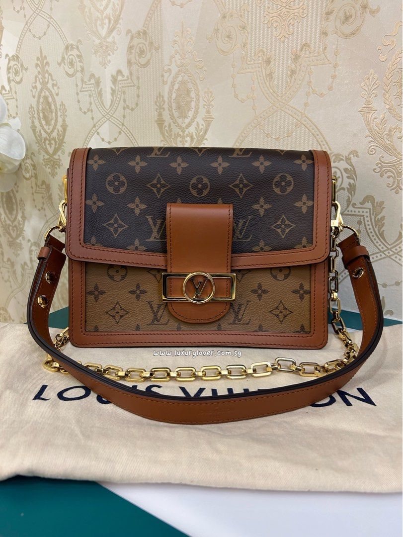 Louis vuitton dauphine monogram reverse mm top