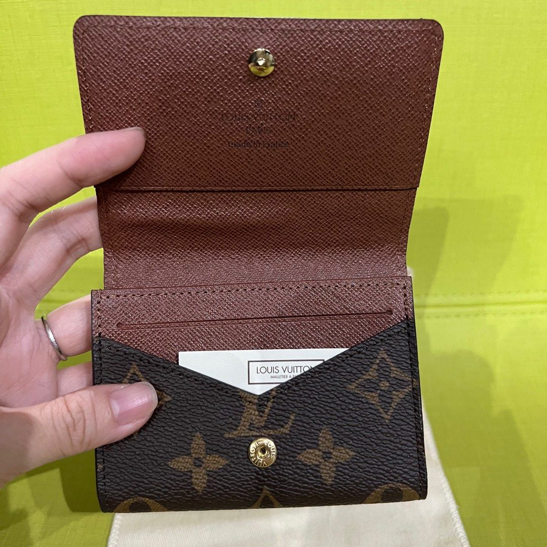 Louis Vuitton ENVELOPPE CARTE DE VISITE - M63801, Luxury, Bags & Wallets on  Carousell