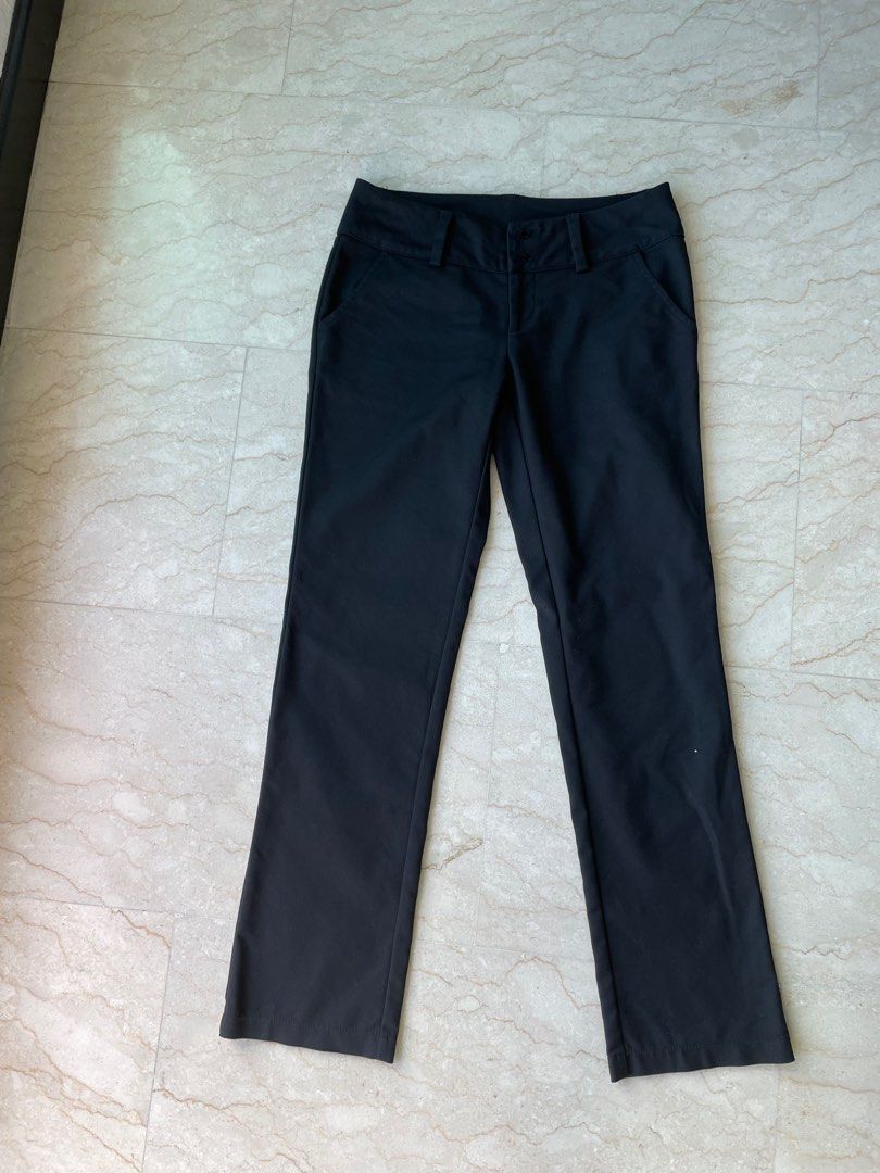 Low waisted dress pants best sale