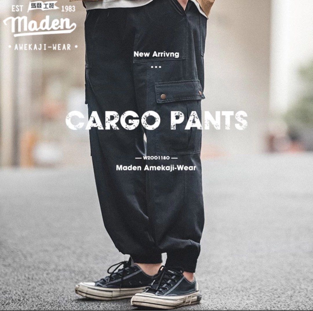 Maden brand tooling style spring and summer new men s youth cargo