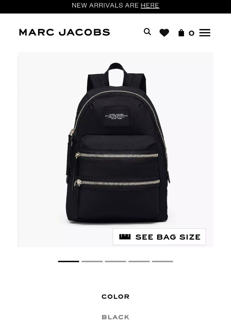 Marc Jacobs Backpack Women s Fashion Bags Wallets Backpacks