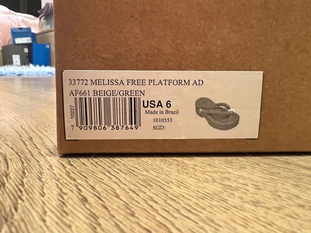 Melissa Free Platform Flip Flops
