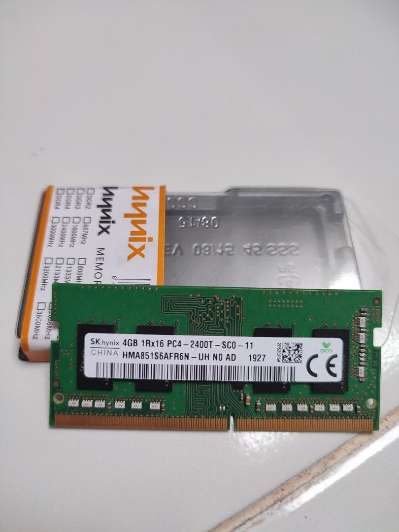 Jual Sodimm DDR4 SK hynix 4GB 1Rx16 PC4-2400T Second - Kab. Sleman