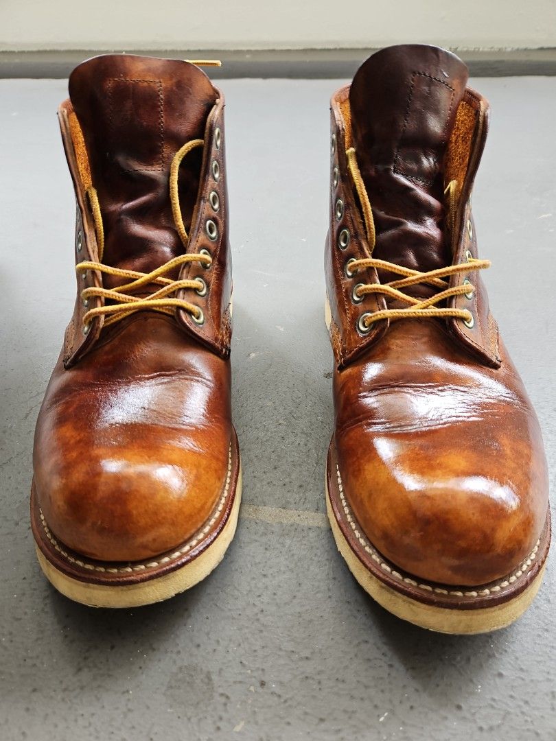 Red wing sale cap toe