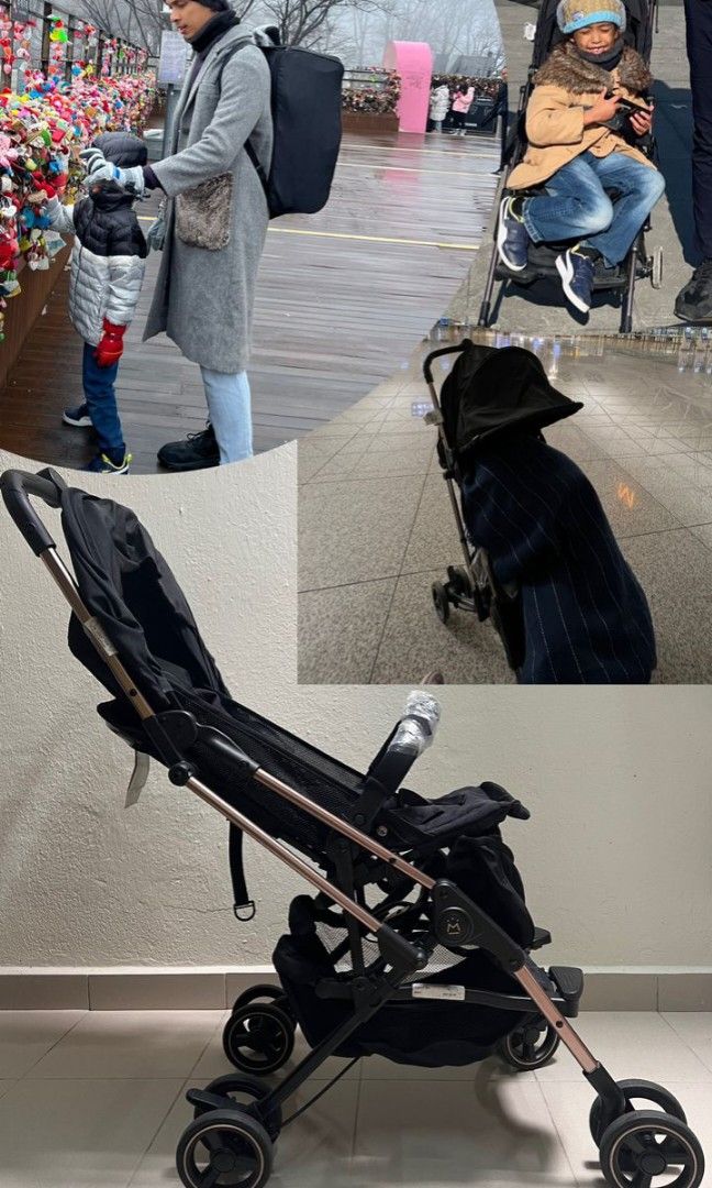 Mimosa cabin city plus stroller boleh recline Babies Kids