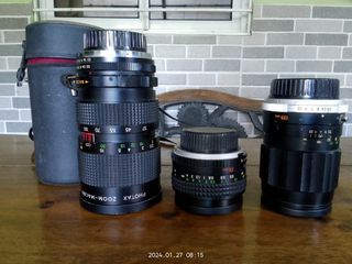 Minolta MD/MC Rokkor Lenses for Minolta Film SLR Camera