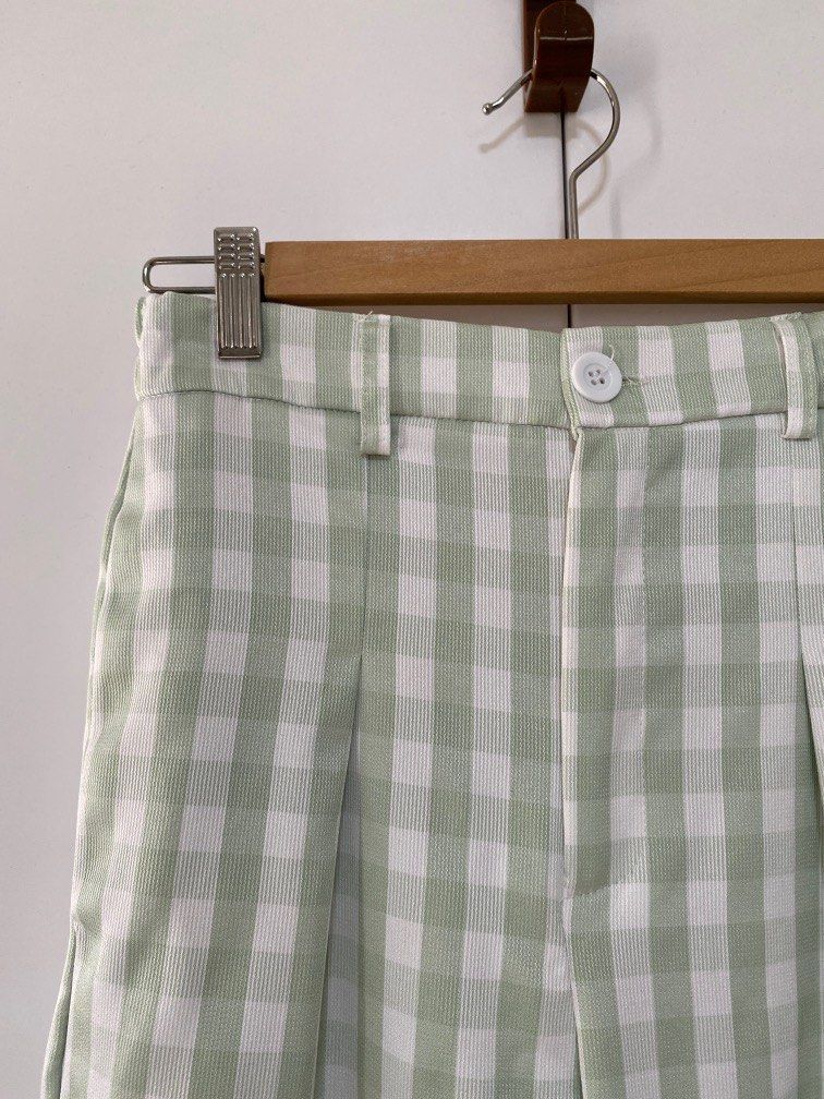 Cute checkered hotsell pants