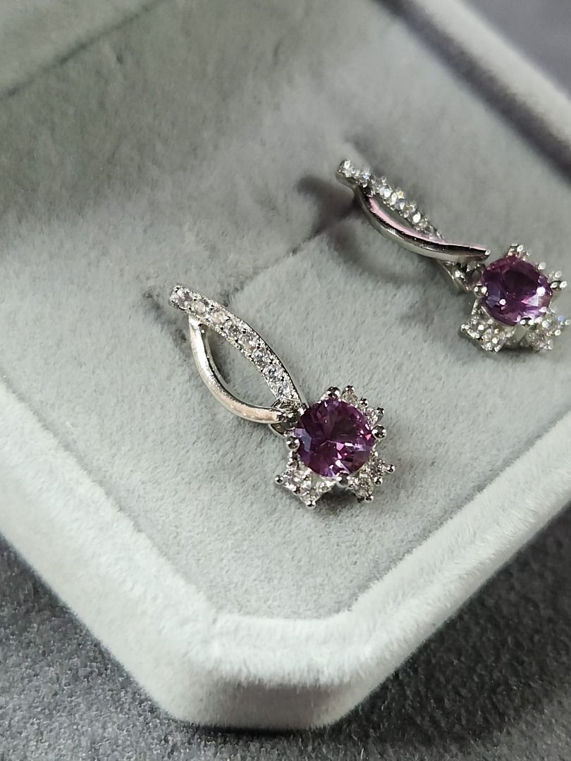 Alexandrite on sale earrings natural