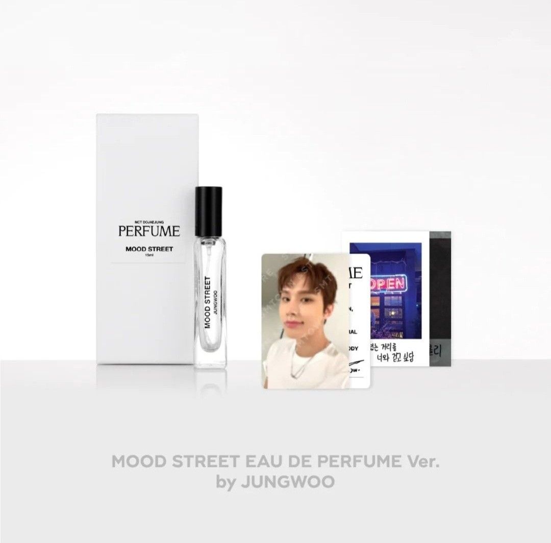 NCT DOJAEJUNG Perfume 香水mood street (jungwoo) 金廷𧙗NCT 道在廷