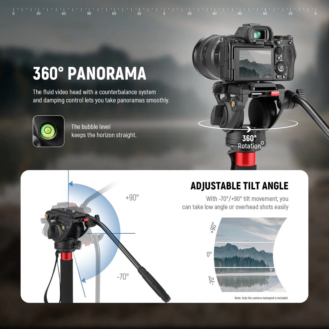 Statief Video Monopod Neewer Tp71 Pro Camera Monopod Con Placa De Liberaci | Cuotas Sin Interés With Feet Statief Video Monopod Neewer Tp71 Pro Camera Monopod Con Placa De Liberaci | Cuotas Sin Interés With Feet