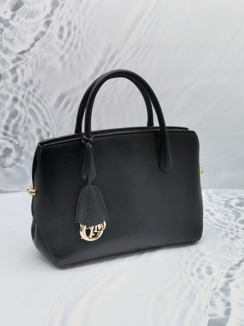 Dior bar bag black sales