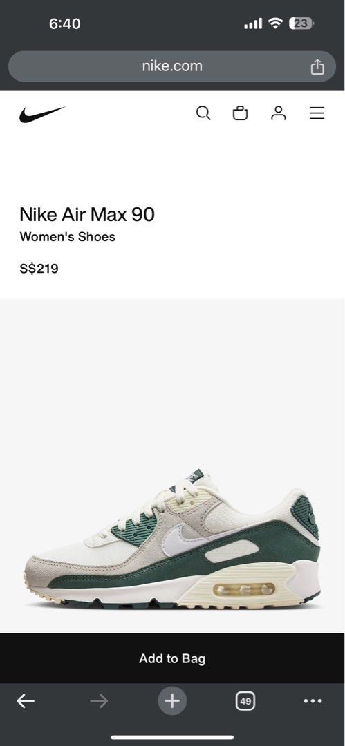 Nike clearance 219 max