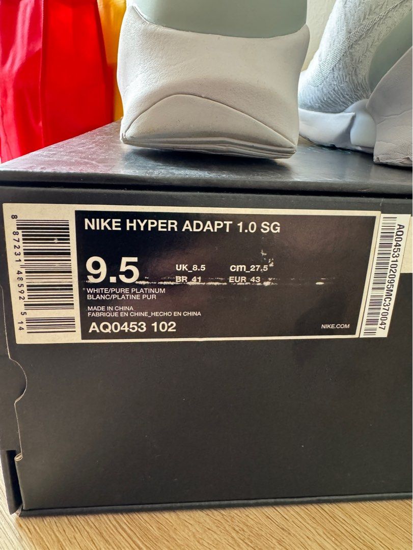 Nike clearance hyperadapt blanche