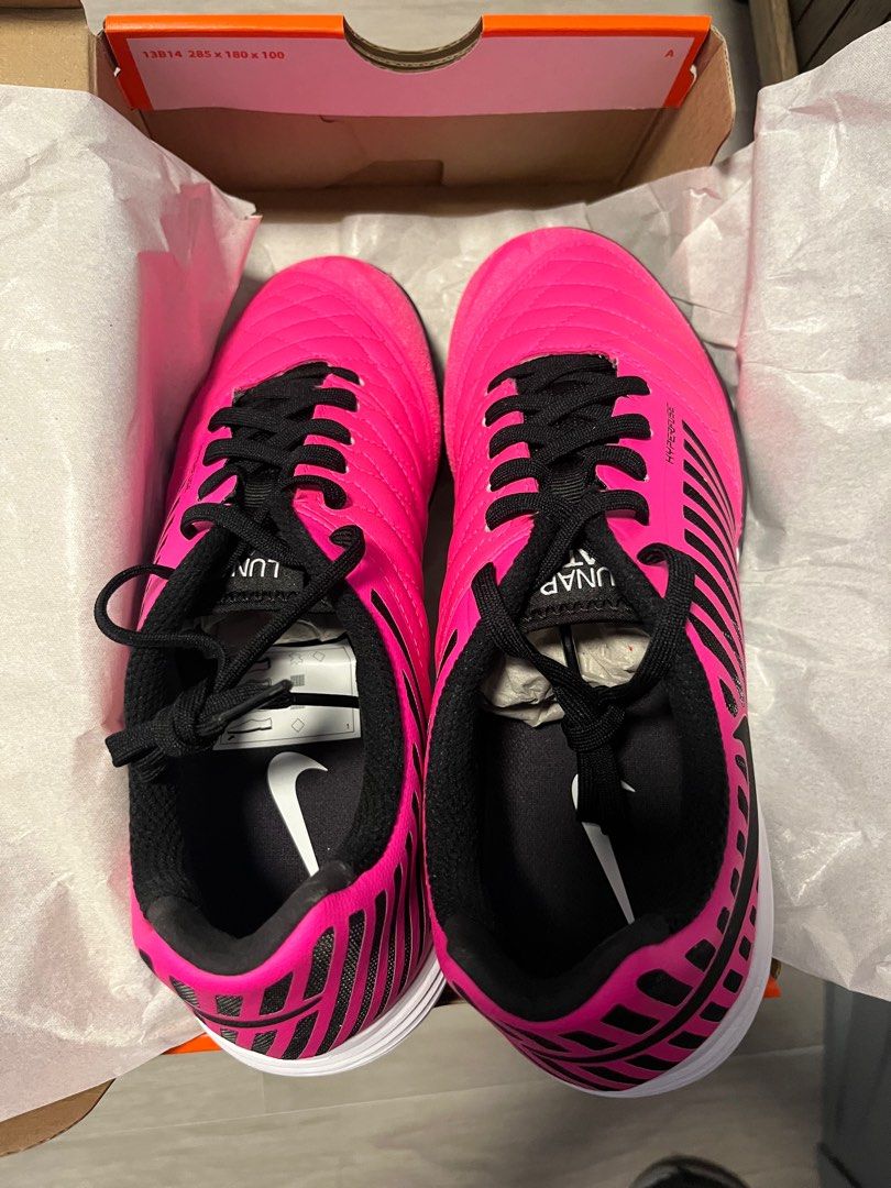 Nike Lunargato2 Pink, 男裝, 鞋, 波鞋- Carousell