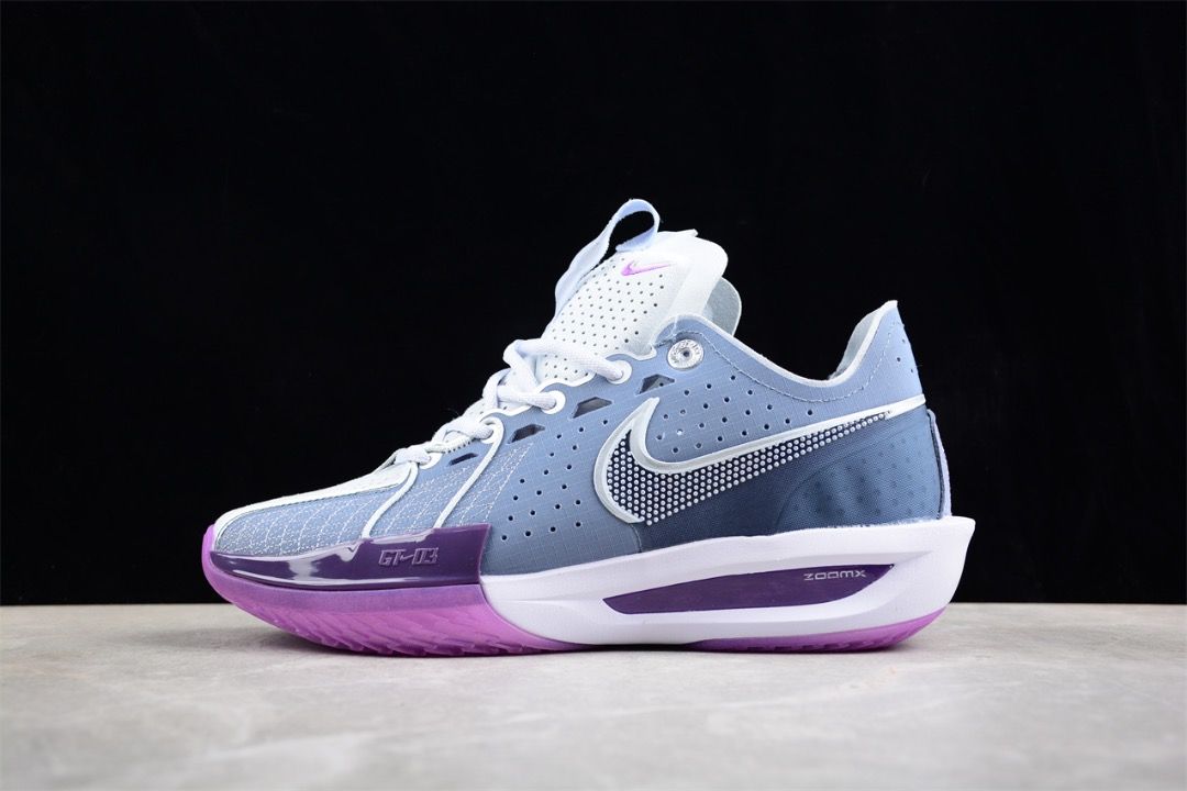 Nike Zoom GT Cut 3 Be True to Her School Grey Purple shoes Euro 36