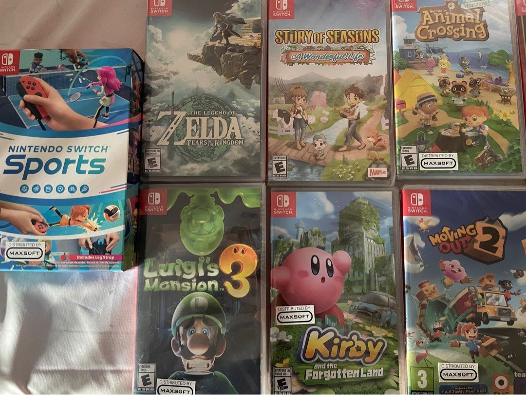Switch games clearance hotsell