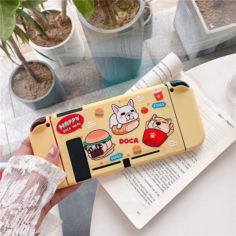 Nintendo Switch Protective Case TPU cute dogs V1 V2 (Category: Cases & Covers) located in Quezon City. Submitted by consoleciety (Listing ID 1282285676, Image 2). Description: ✅ Quality TPU material, skin and grip friendly. Soft-shell exterior but provides solid protection! ✅ Switch tailored to the game machine 1:1 real machine mold can be inserted into the base bonded super Discrete design easier handling and more protective ✅ All-round protecti