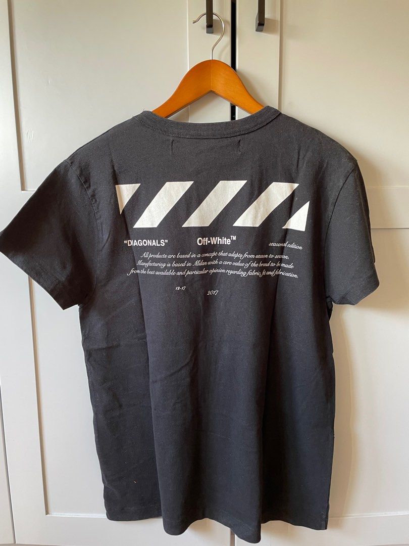 OffWhite 01 Tee Men s Fashion Tops Sets Tshirts Polo Shirts