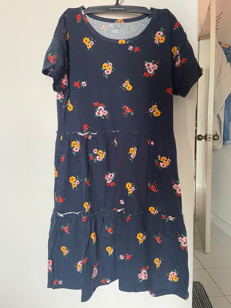 Old navy blue floral hot sale