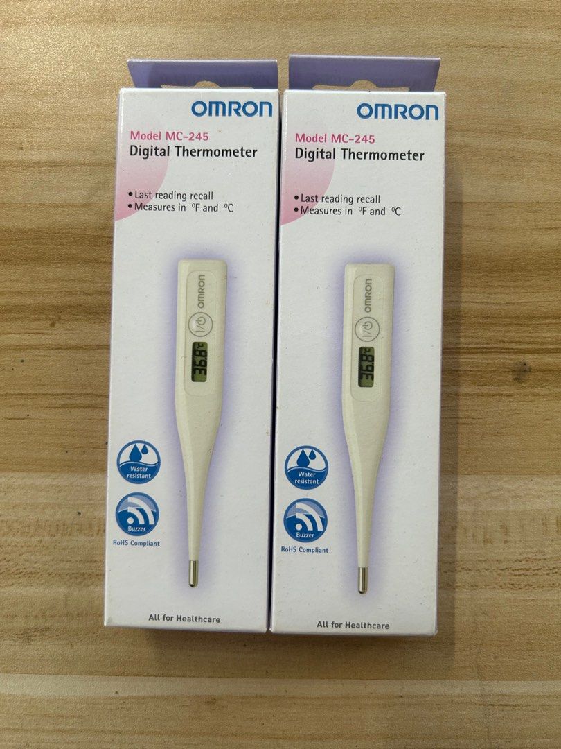 OMRON Digital Thermometer, Health & Nutrition, Thermometers on Carousell