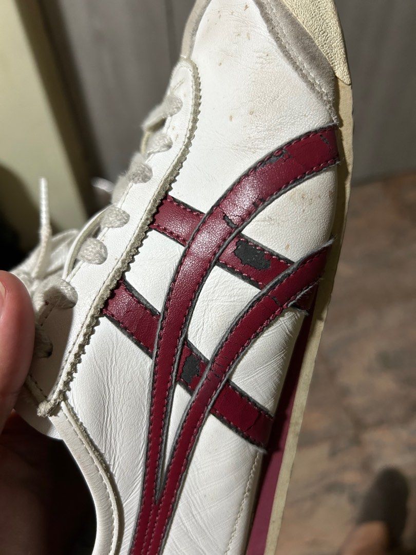 Onitsuka tiger mexico cheap 66 d4j2l white/burgundy 0125
