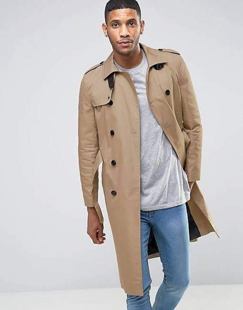 River island mens long coat outlet