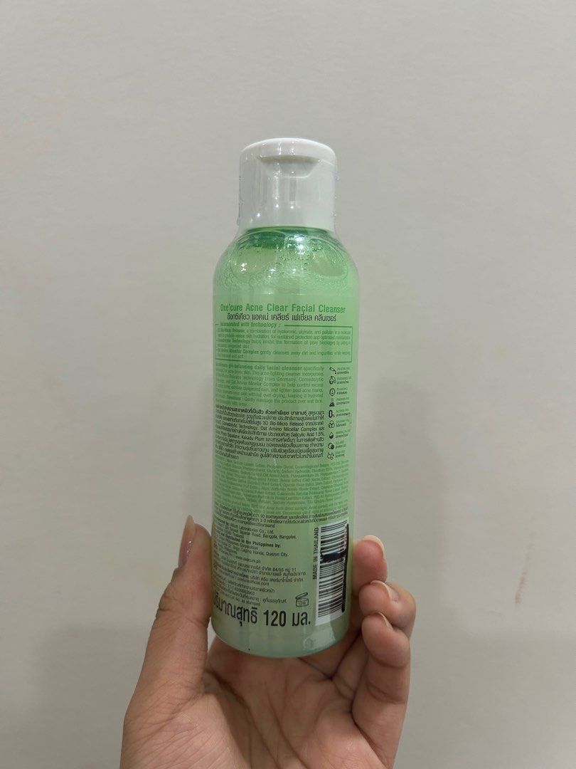 Acne Clear Facial Cleanser – Oxecure Philippines