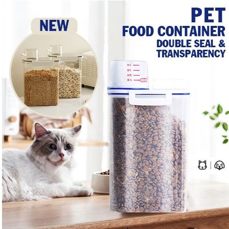 Dog proof hotsell food container
