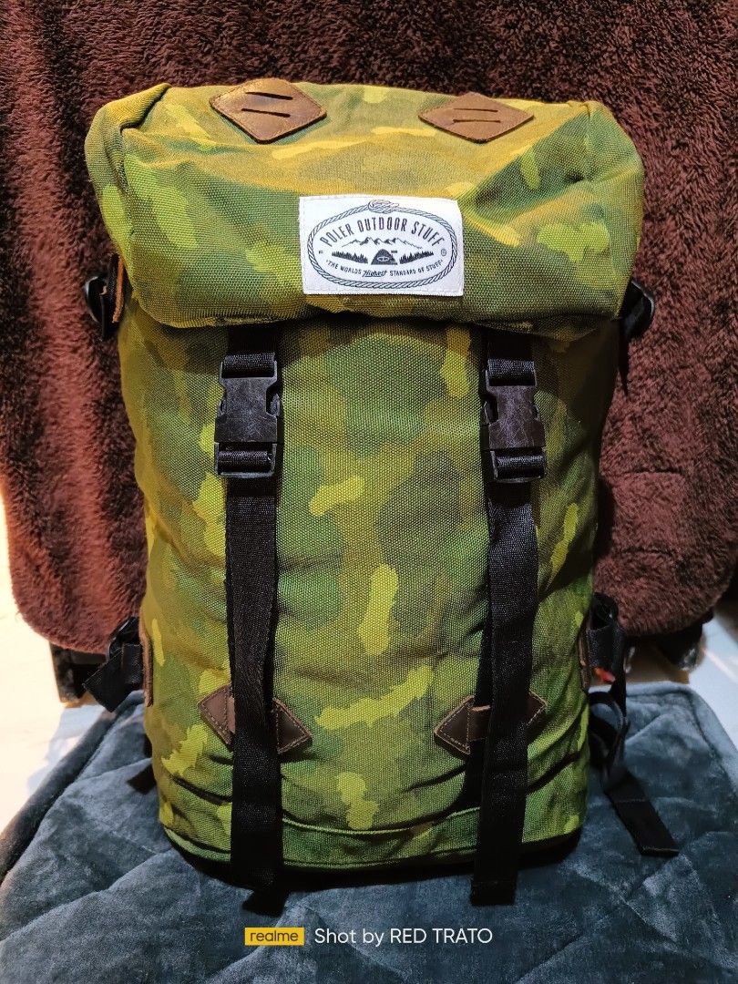 💯POLER CAMP VIBES Back pack (Category: Backpacks) located in General Mariano Alvarez. Submitted by randzwurkz85264 (Listing ID 1282348762, Image 1). Description: 💯POLER OUTDOOR STUFF Portland Oregon USA Poler Camp Vibes.
