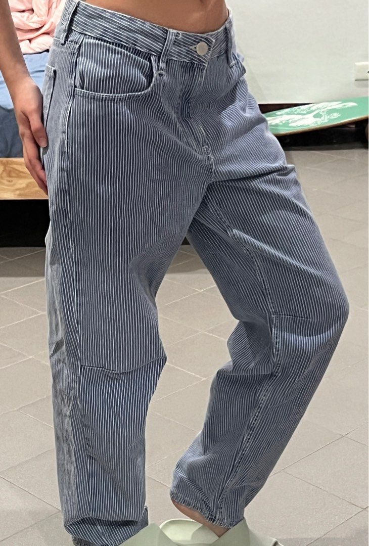 Pull Bear Stripped Jeans