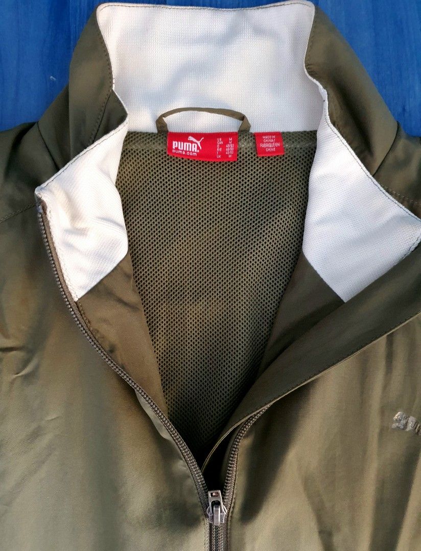 Puma best sale olive jacket
