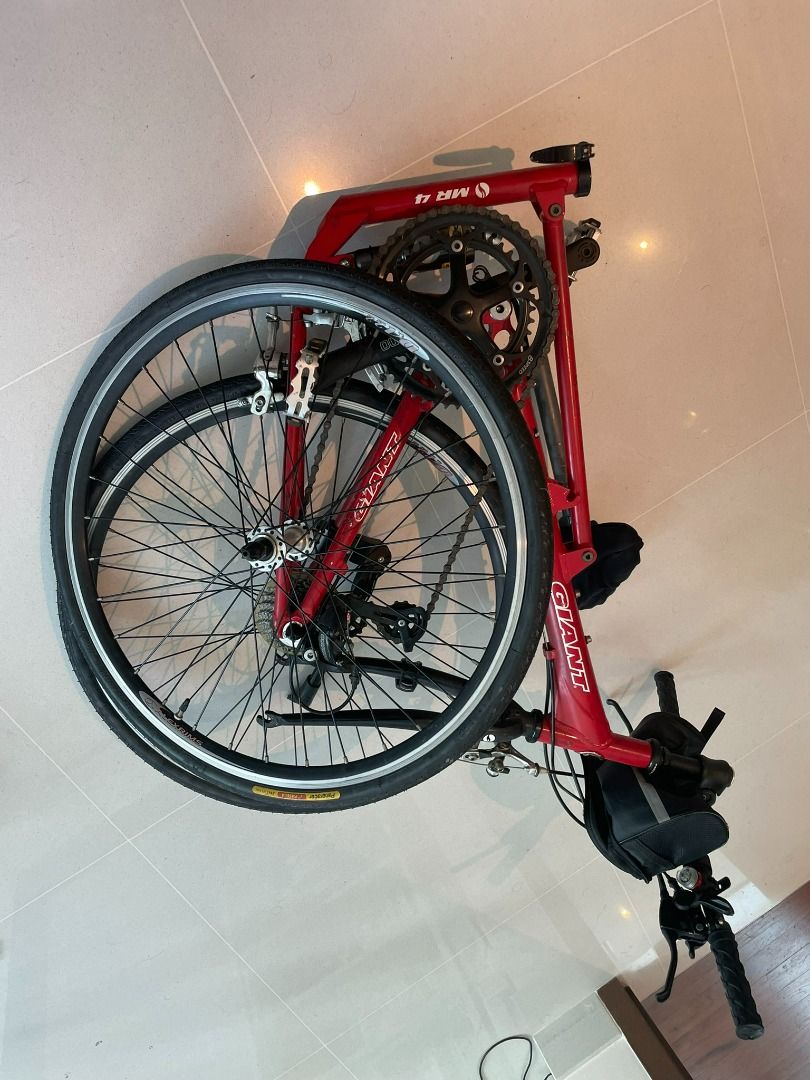 Rare Giant MR4 foldable Folding road bike with suspension Sports