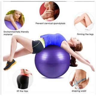 Gaiam Ultimate Balance Ball Chair - Premium Exercise Stability Yoga Ba