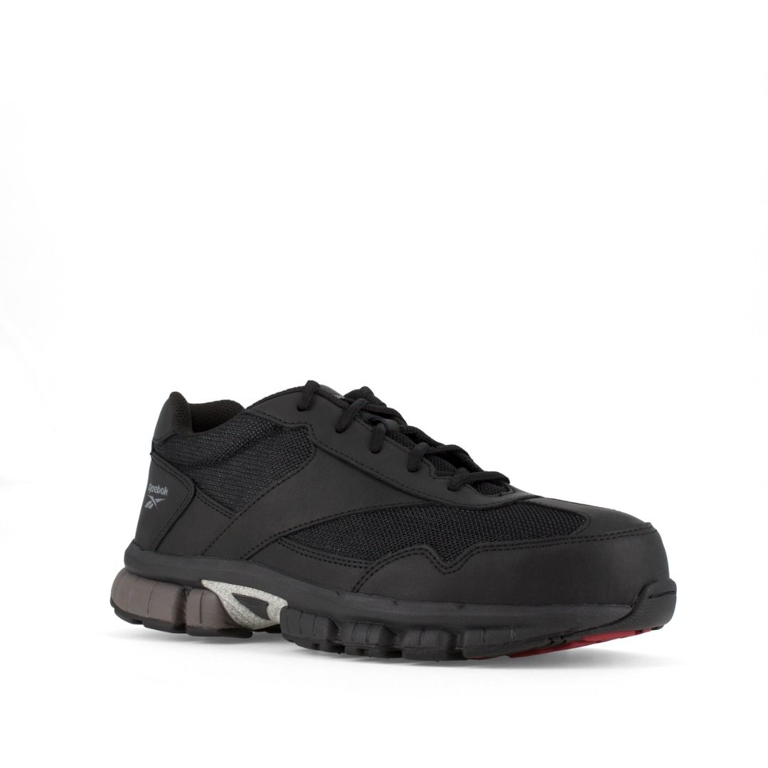 Mens black online trainer style shoes