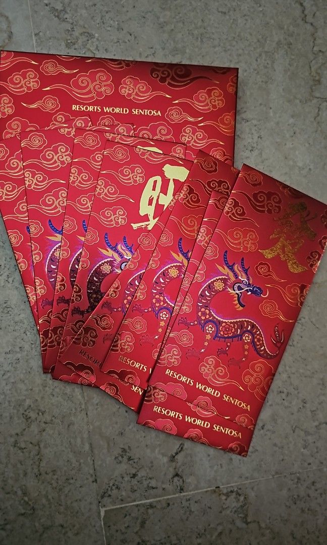 Resorts World Sentosa Red Packets, Hobbies & Toys, Stationery & Craft ...