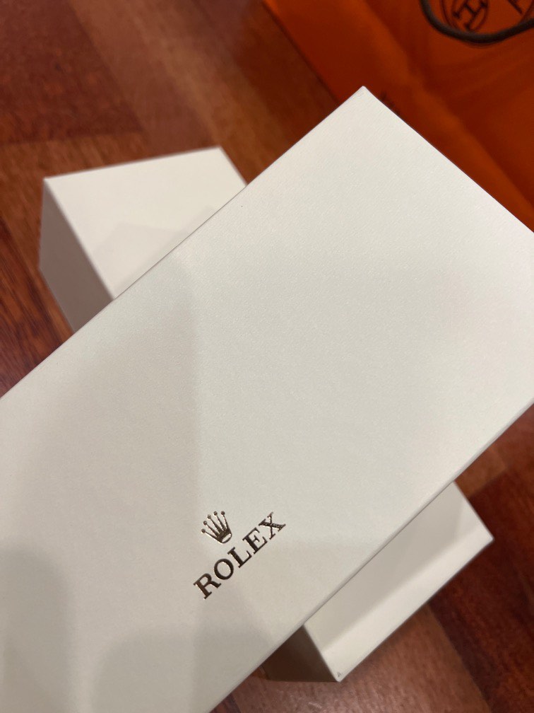 Empty discount rolex box