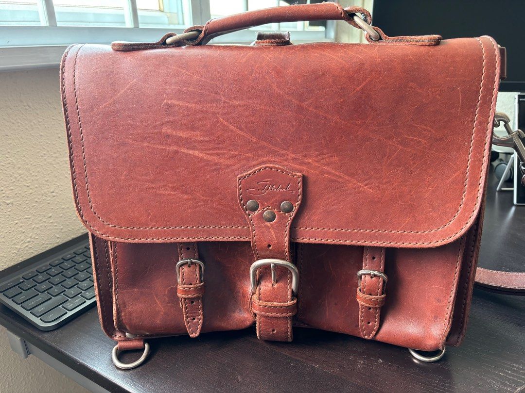 Saddleback Front Pocket Briefcase