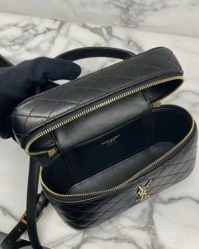 Saint Laurent GabyVanity 盒子化妝袋｜766731-1EL07-1000｜全新
