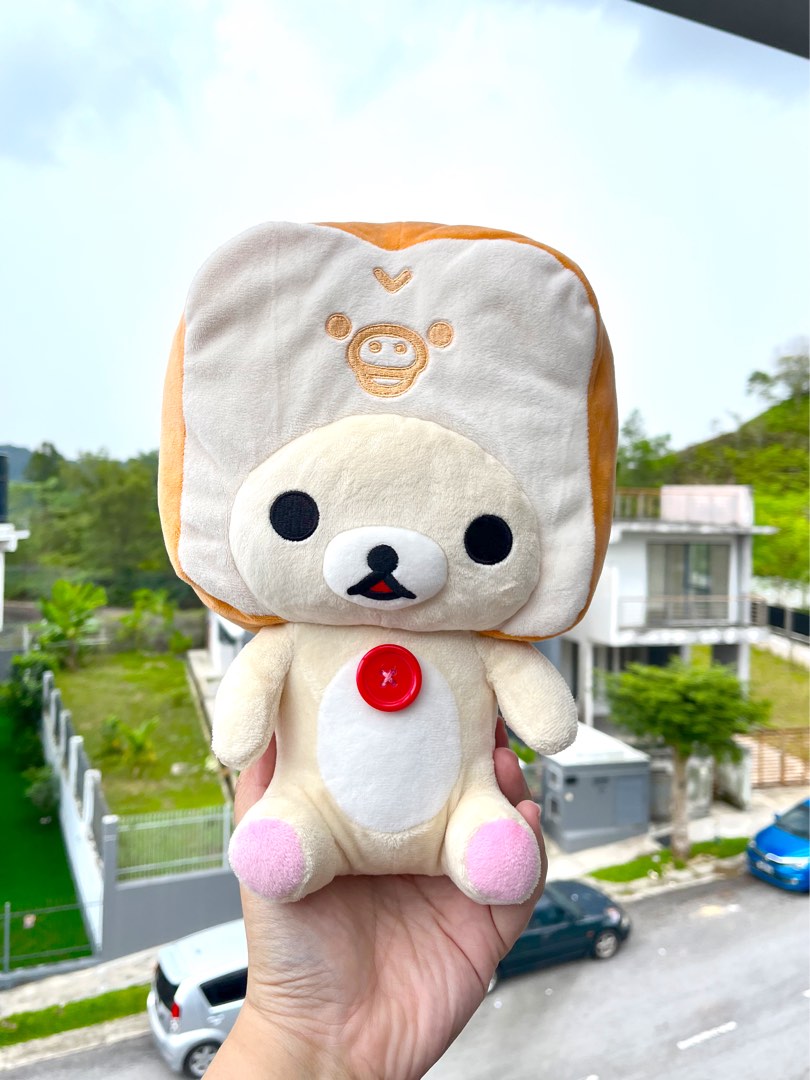 San X Korilakkuma Bread Plush Hobbies Toys Toys Games on