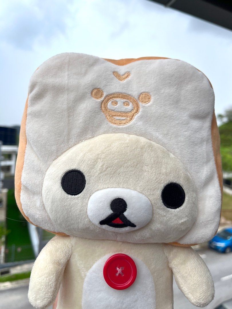 Rilakkuma bread plush outlet