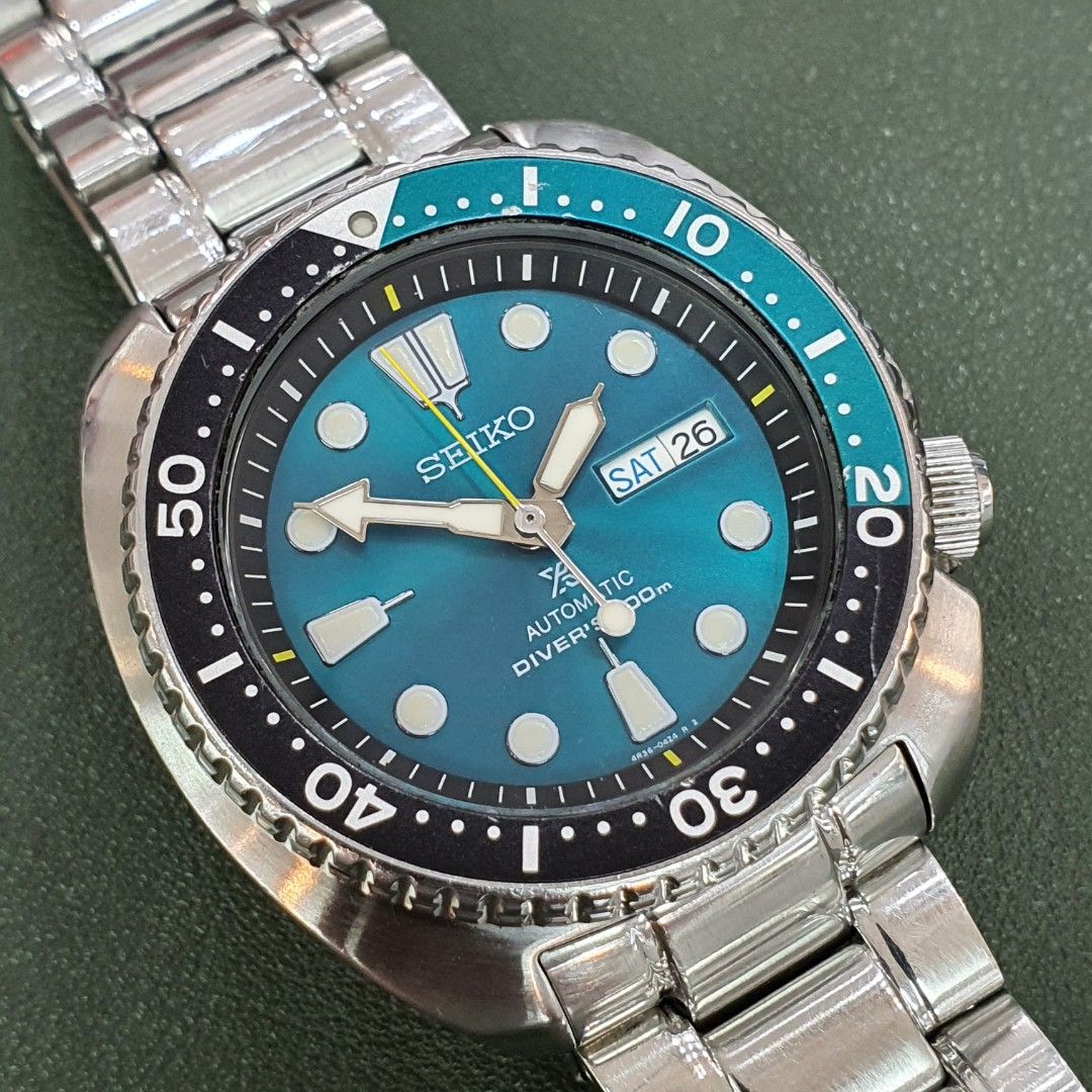 Seiko 5 Asia Exclusive Limited Edition Green SRPB01 SRPB01K1 Men s Fashion Watches Accessories Watches on Carousell