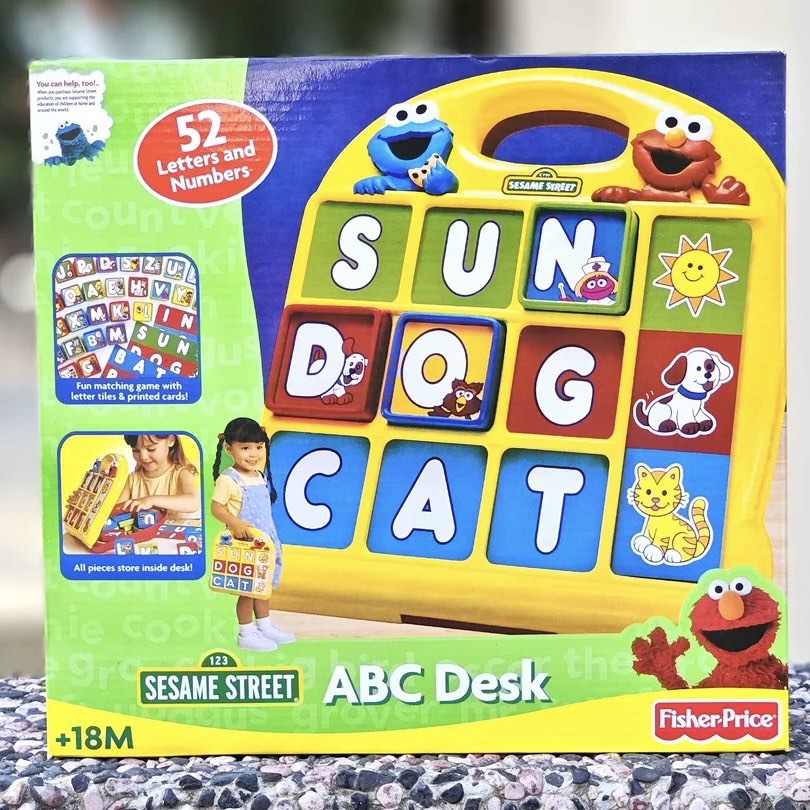 Fisher Price Sesame Street ABC Desk, Hobbies & Toys, Toys & Games on ...