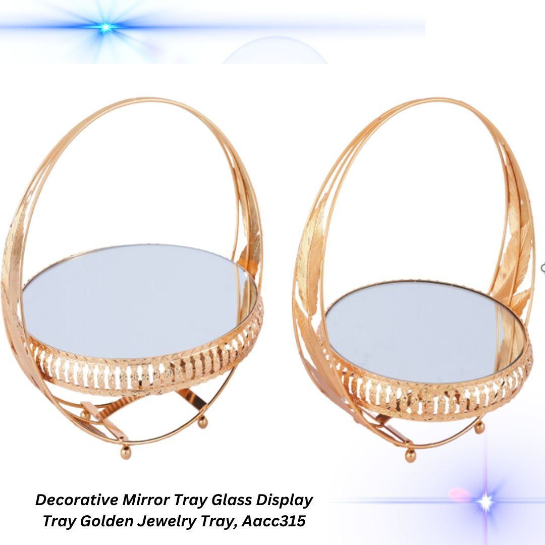 Glass jewelry holder top