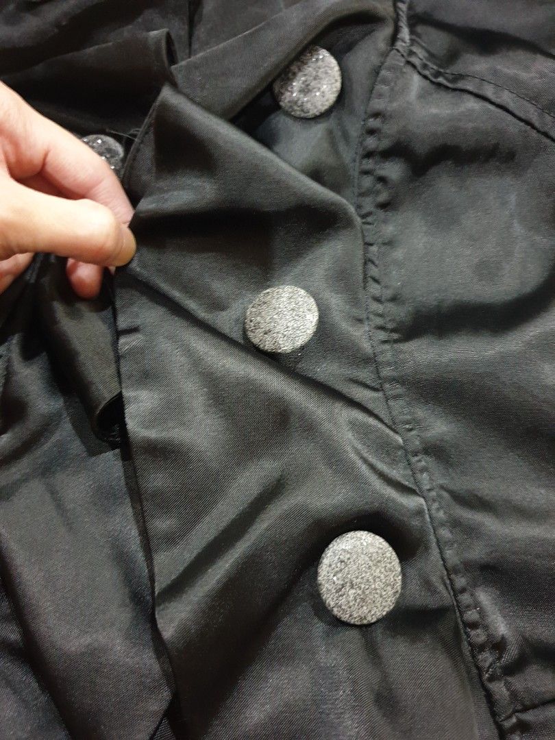 Shiny on sale black blazer