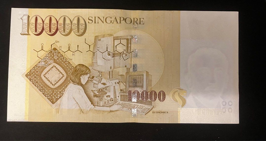 Singapore $10000 old note, Hobbies & Toys, Memorabilia & Collectibles ...
