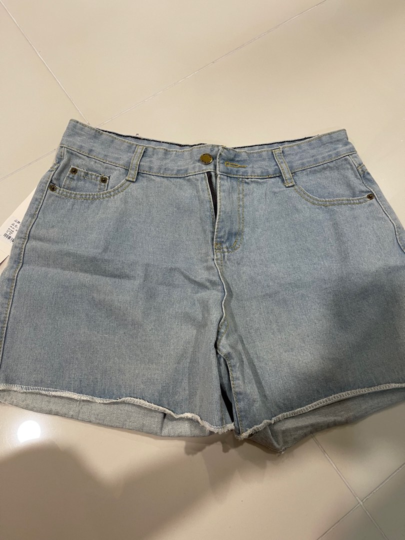 Size 16 inch Brand New Denim Shorts Women s Fashion Bottoms