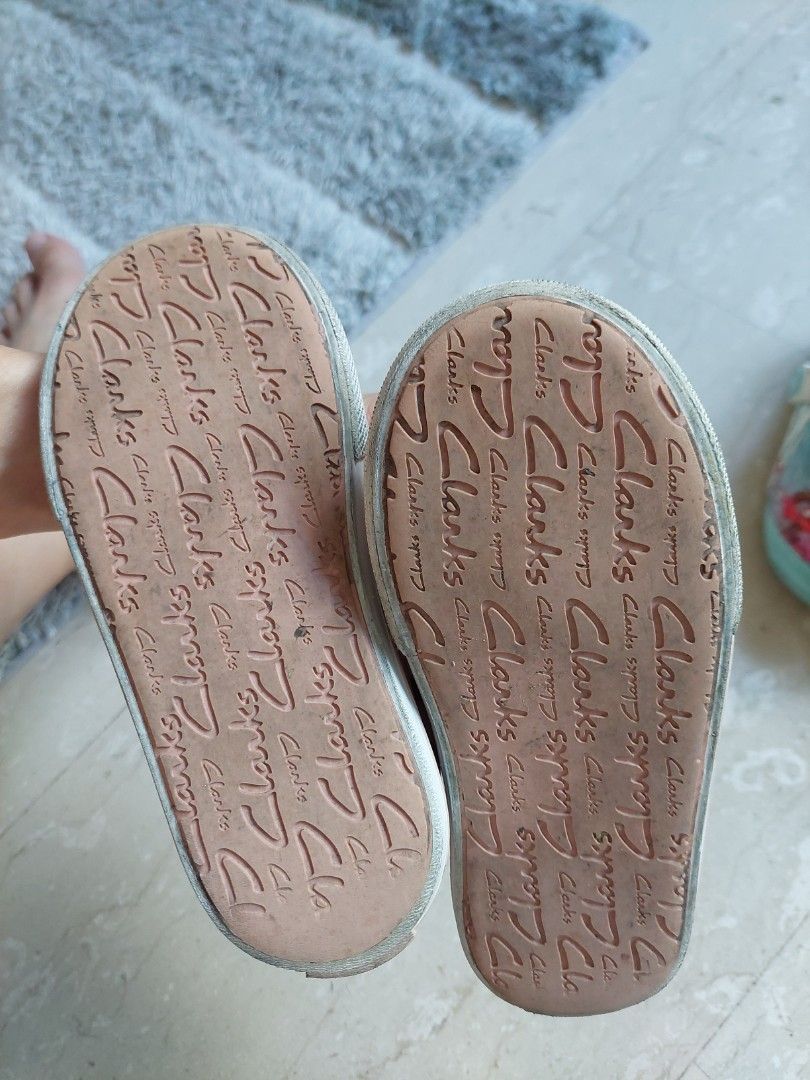 Size 9 Crocs and Clarks shoe Babies Kids Babies Kids Fashion